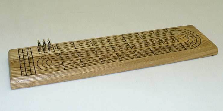 Cribbage - 3 Track wood Cribbage -
