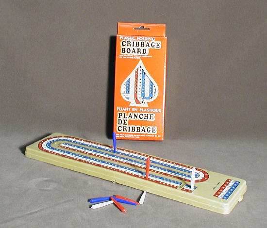 Cribbage - Plastic Folding Cribbage Board -