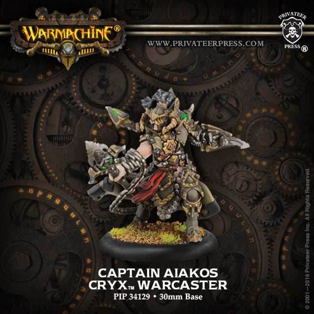 Warmachine: Cryx Captain Aiakos -