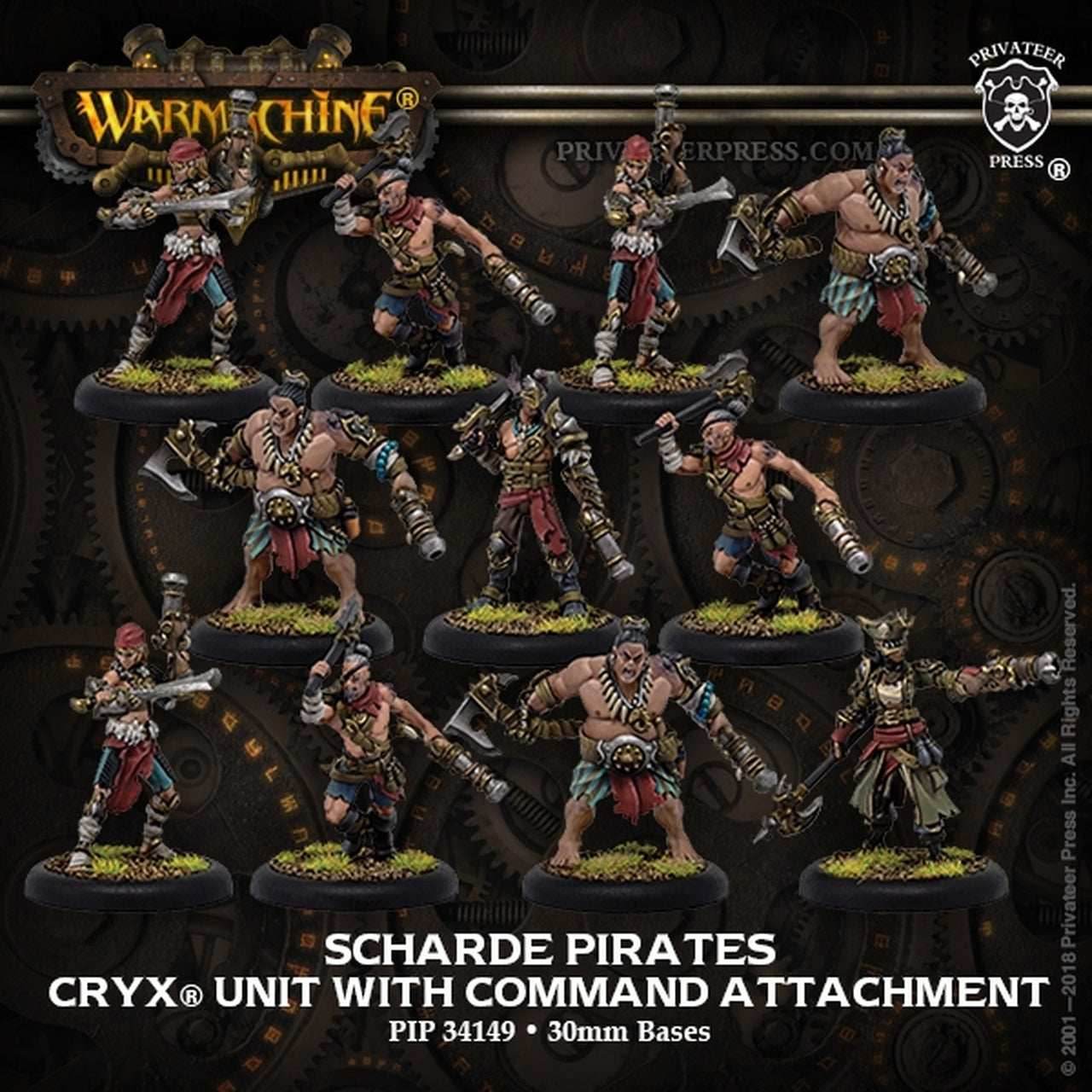 Warmachine: Cryx Scharde Pirates -