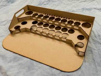 Painting Station - 34mm V2, For GW / Citadel Bottles -