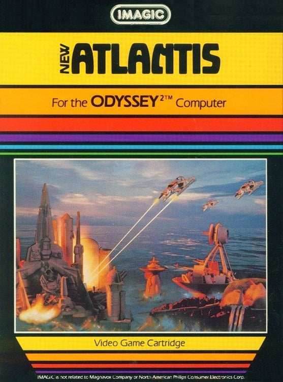 Atlantis (Odyssey 2) - Game Manual Only