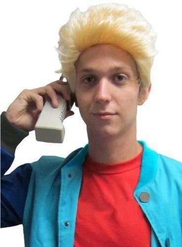 90's Sitcom Stud Costume Wig -