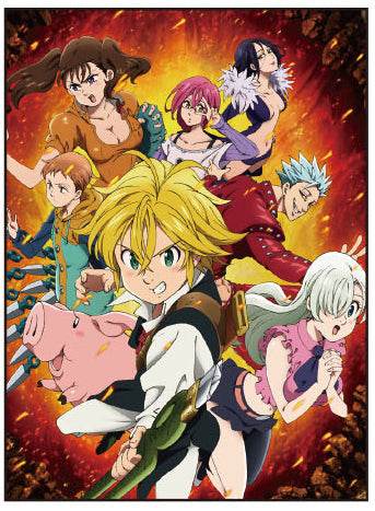 The Seven Deadly Sins Wallscroll -