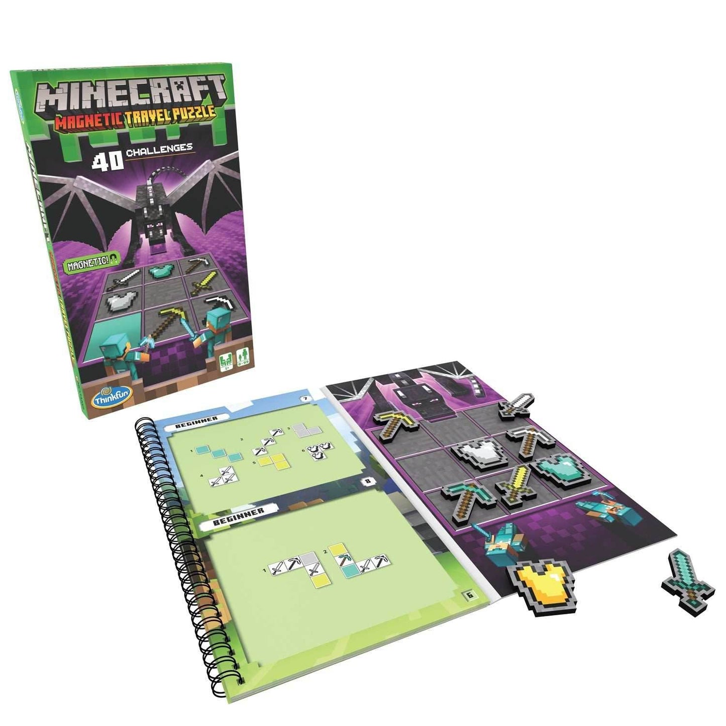 Minecraft Magnetic Travel Puzzle -