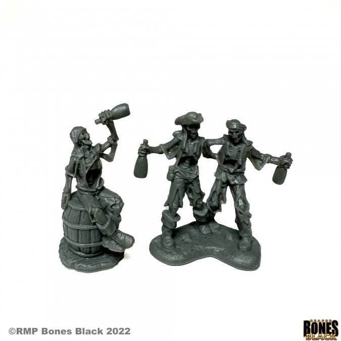 Reaper Bones Black: Skeletal Rum Runners (2) -