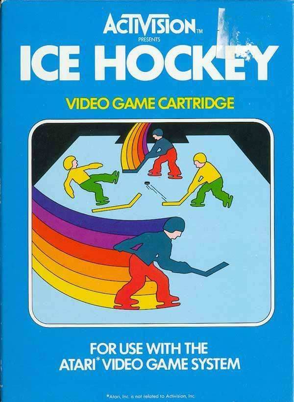 Ice Hockey (Atari 2600) - Game Manual Only
