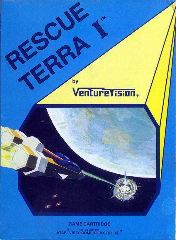 Rescue Terra I (Atari 2600) - Game Manual Only