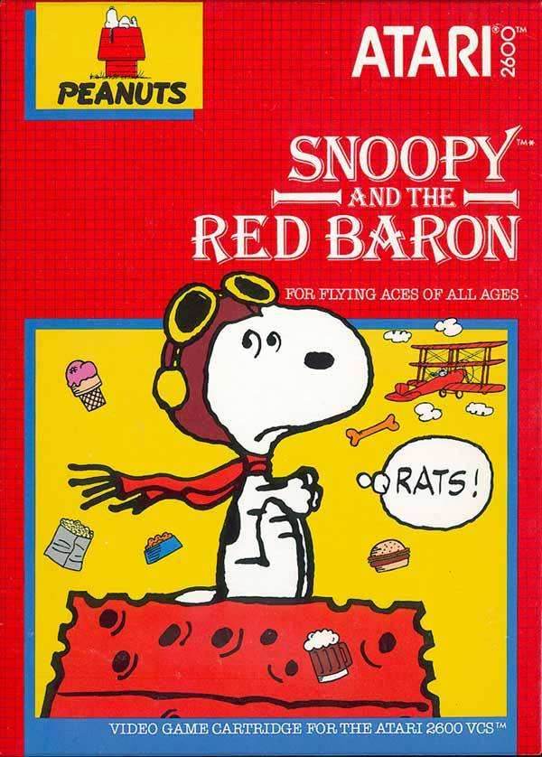 Snoopy and The Red Baron (Atari 2600) - Game Manual Only