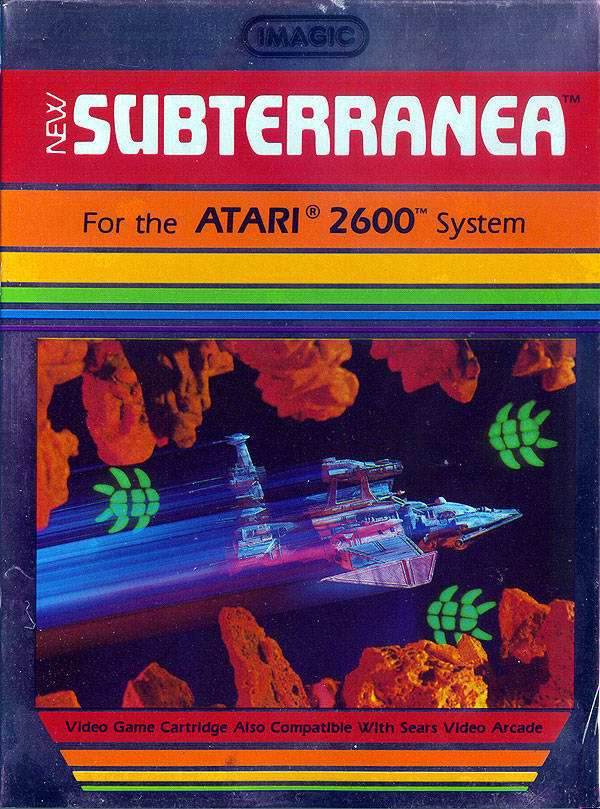 Subterranea (Atari 2600) - Game Manual Only