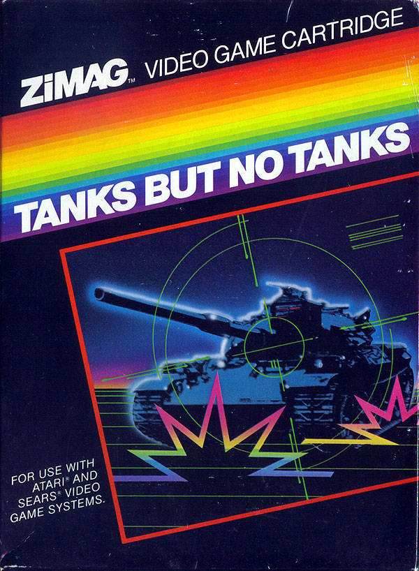 Tanks But No Tanks (Atari 2600) - Game Manual Only