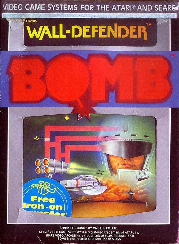 Wall Defender (Atari 2600) - Game Manual Only