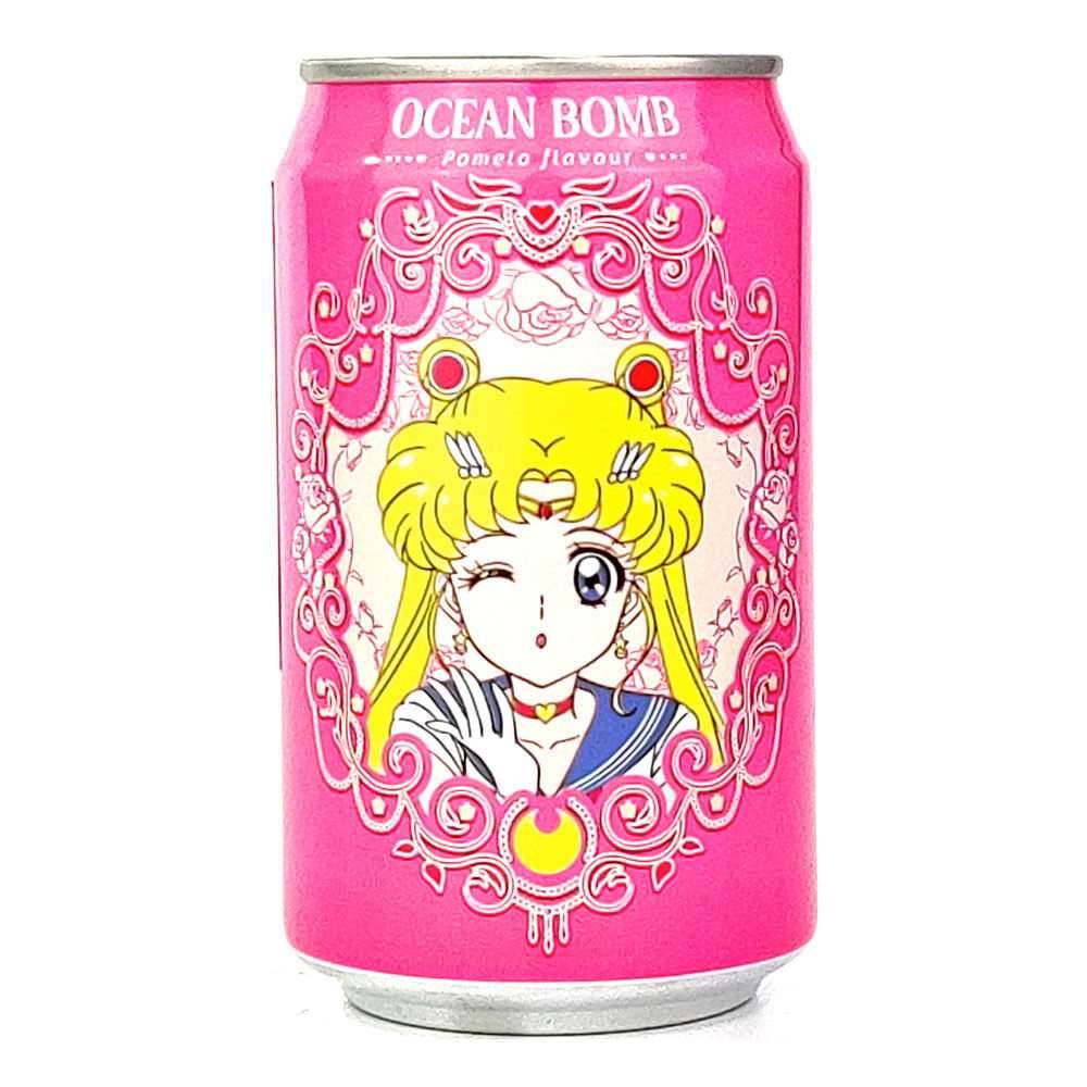 Ocean Bomb Pomelo Flavor Sparkling Water Sailor Moon (1 Can) -
