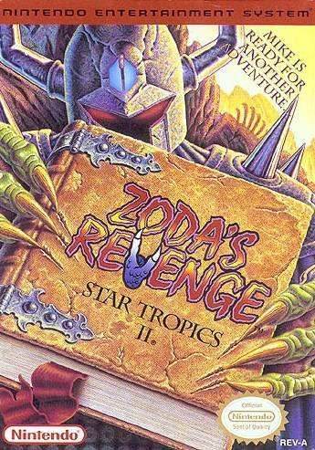 Zoda's Revenge Star Tropics II (Nintendo NES) - Game Manual Only
