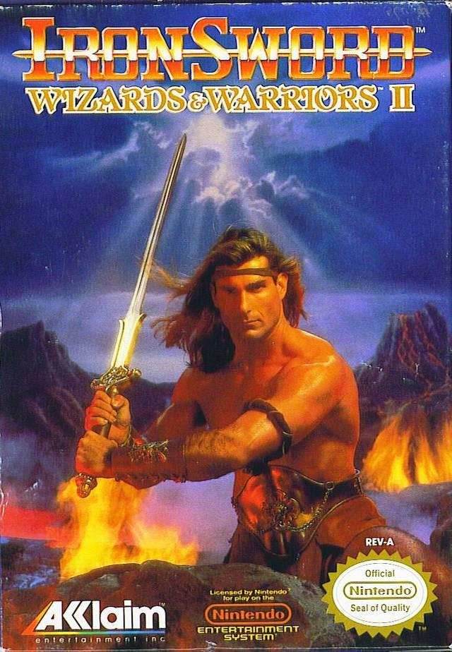 Wizards and Warriors II: Iron Sword (Nintendo NES) - Game Only