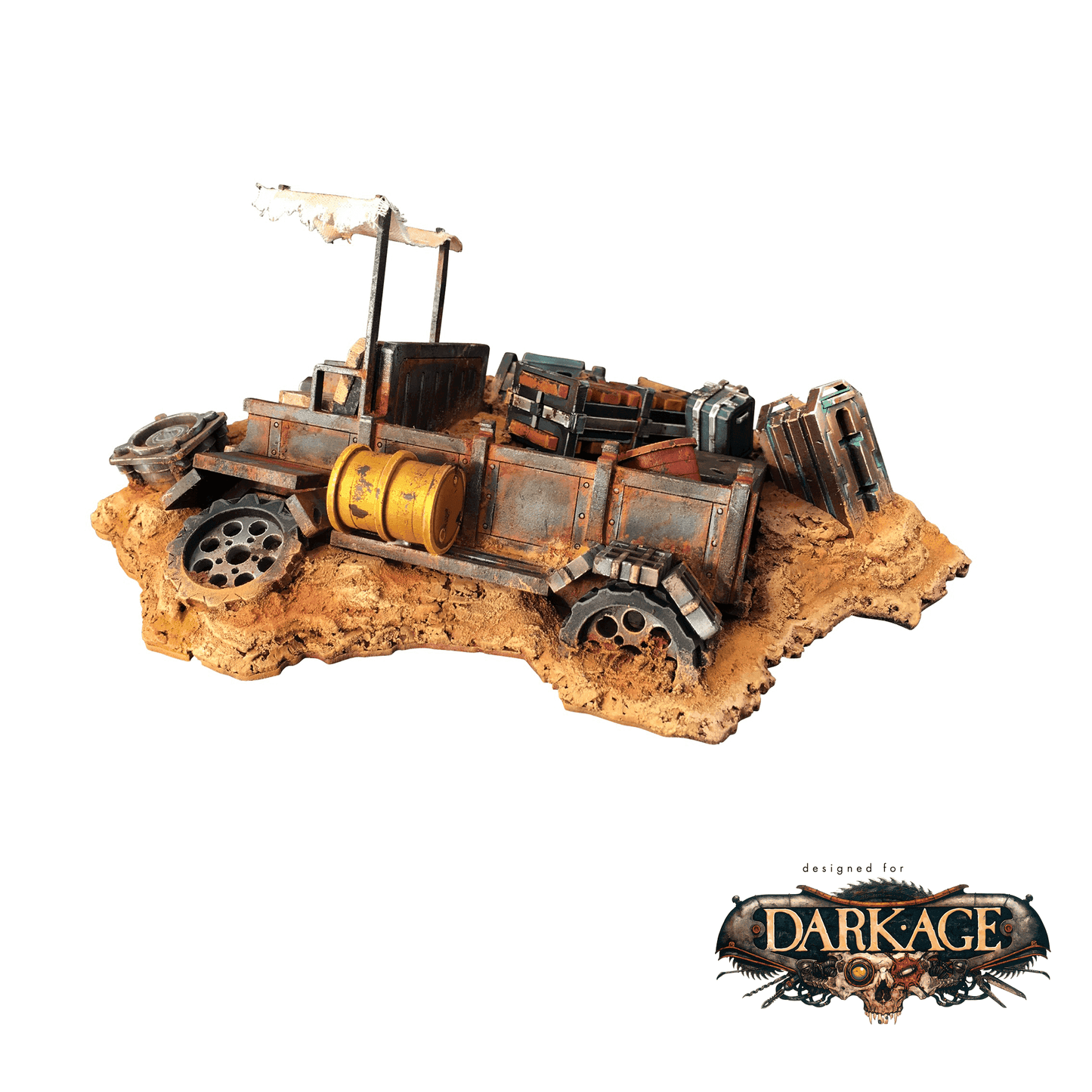 Dark Age Crashed Cart -