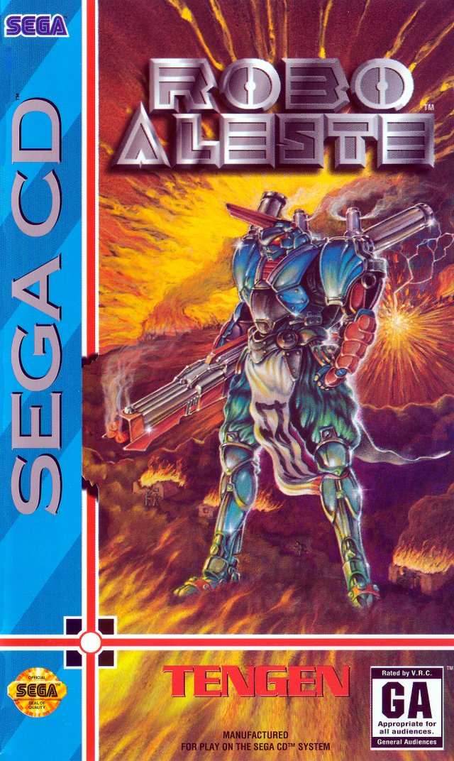 Robo Aleste (Sega CD) - Game Manual Only