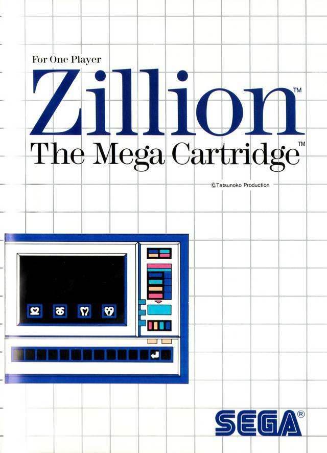 Zillion (Sega Master System) - Game Manual Only