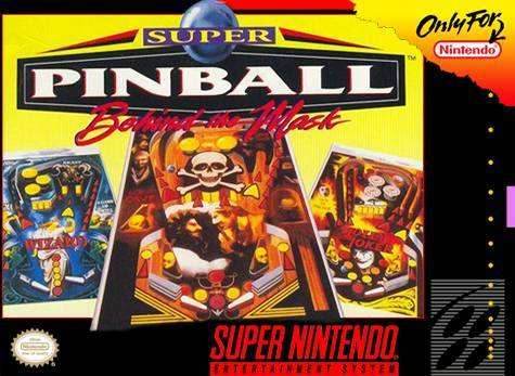 Super Pinball: Behind the Mask (Super Nintendo) - Game Manual Only