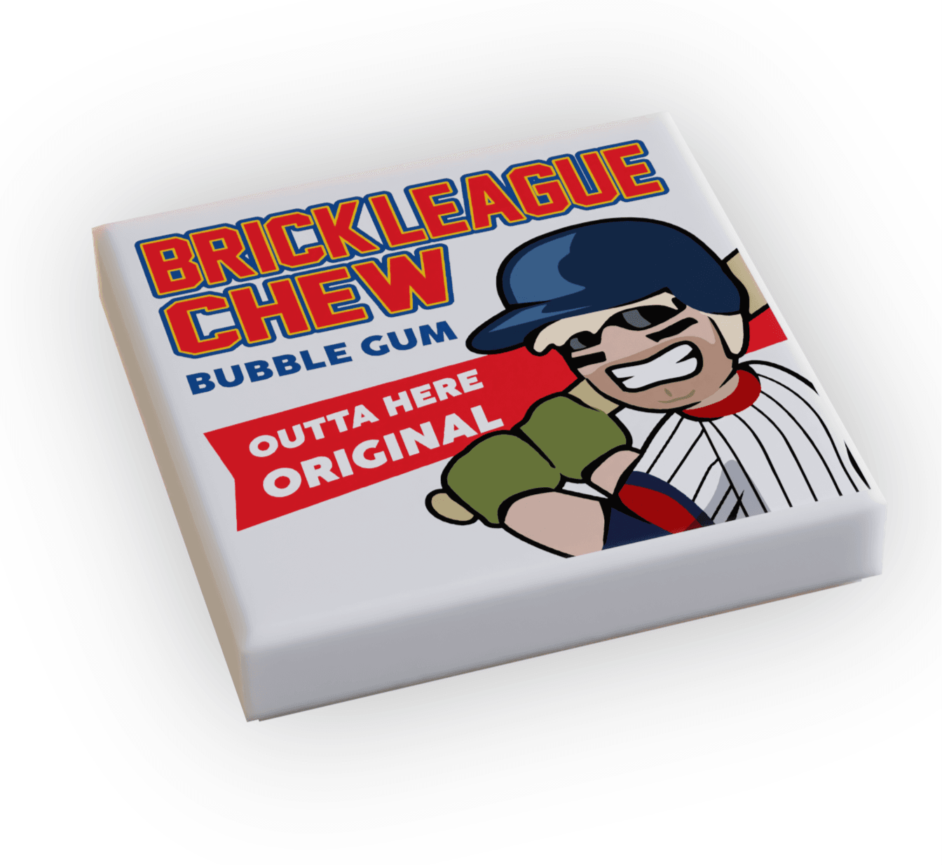 Brick League Chew made using LEGO parts -
