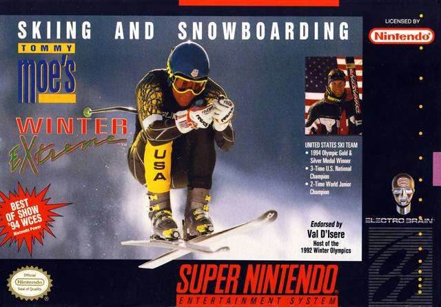 Skiing & Snowboarding: Tommy Moe's Winter Extreme (Super Nintendo) - Game Manual Only