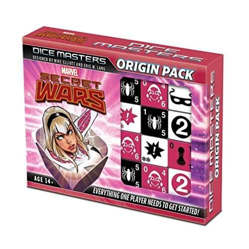 Dice Masters Marvel Secret Wars Origin Pack - Spider-Gwen & Spider-Man -
