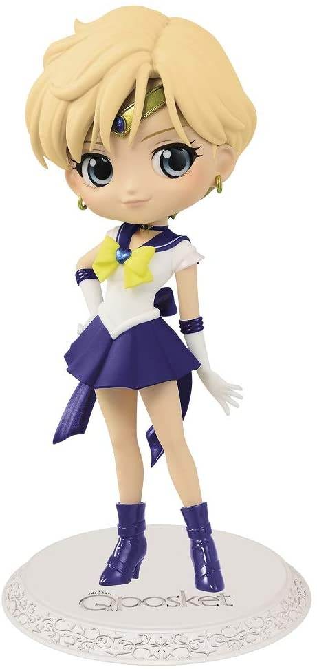 Banpresto The Movie Sailor Moon Eternal Q posket Super Sailor Uranus (ver.A) Figure -