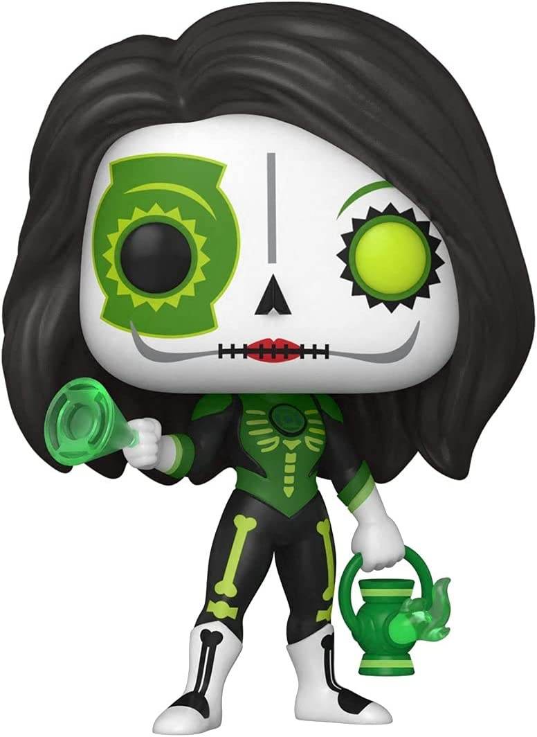 Funko POP Pop! Heroes: Dia De Los DC - Green Lantern (Jessica Cruz) Vinyl Figure -