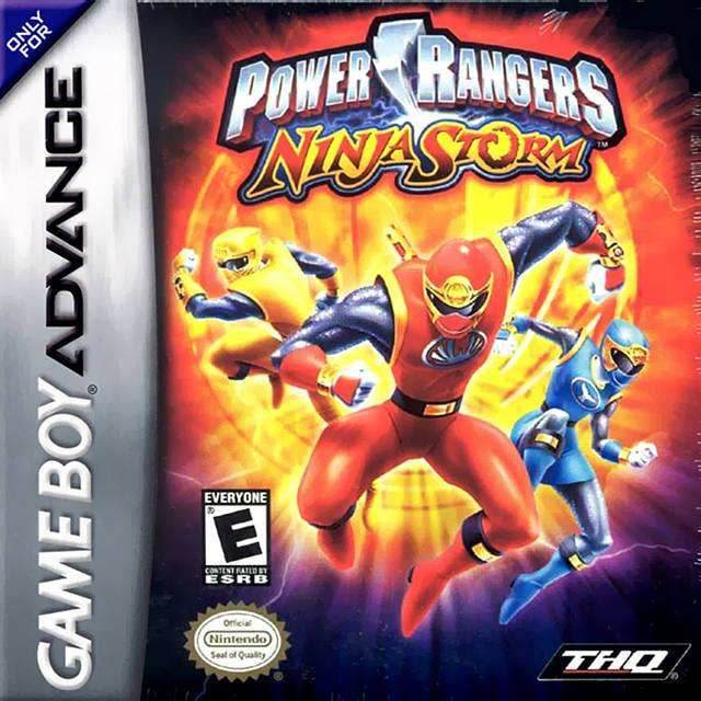 Power Rangers Ninja Storm (Gameboy Advance) - Game Manual Only