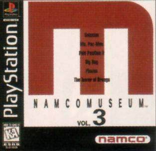 Namco Museum Vol. 3 (Playstation) - Game Manual Only