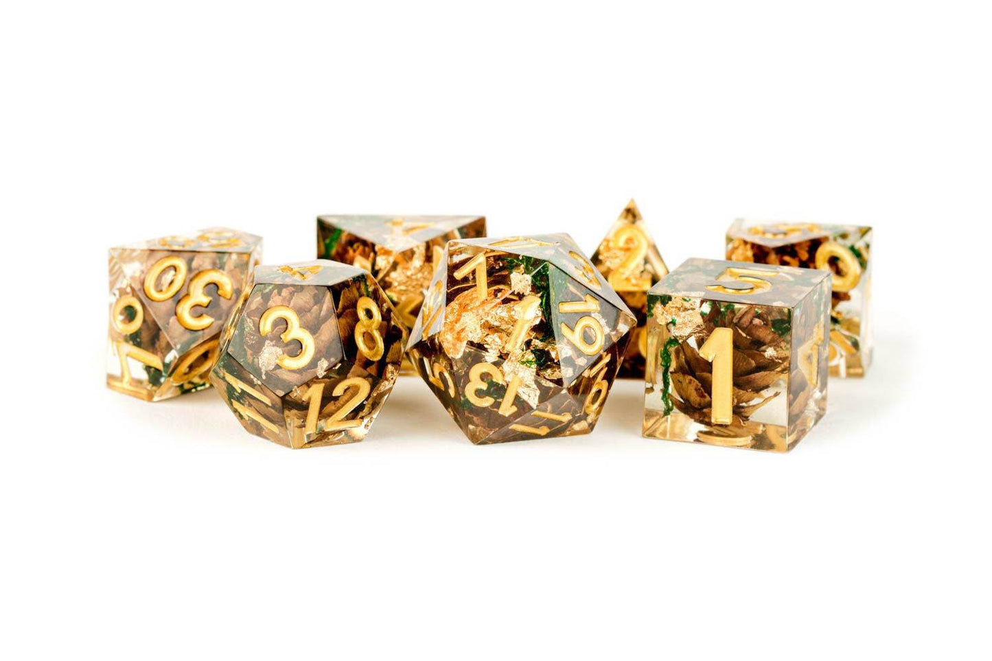 PREMIUM Handcrafted Sharp Edge Inclusion Dice -