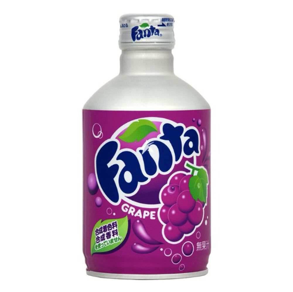 Fanta Grape Aluminum Can (300ml) (Japan) -