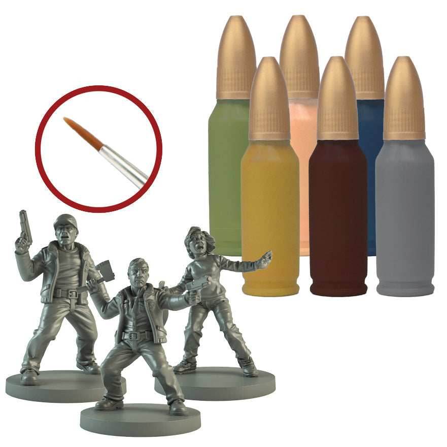 The Walking Dead: All Out War - Survivor Paint Set -