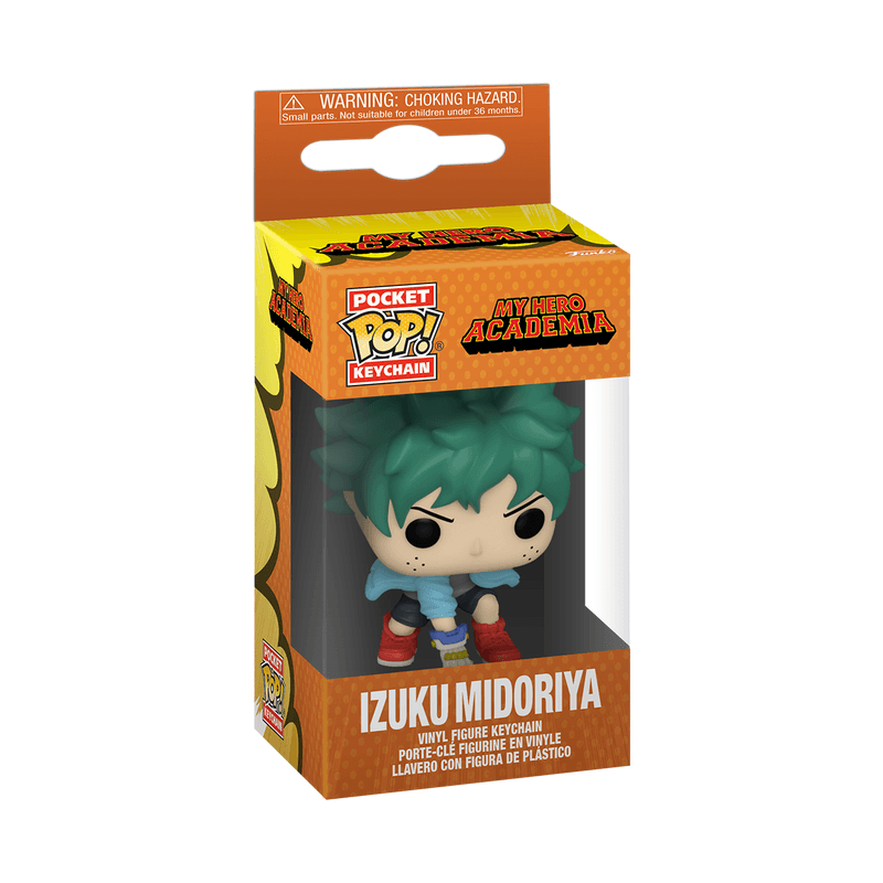 Funko Pop! Keychain Animation: My Hero Academia - Izuku Midoriya Deku with Gloves -