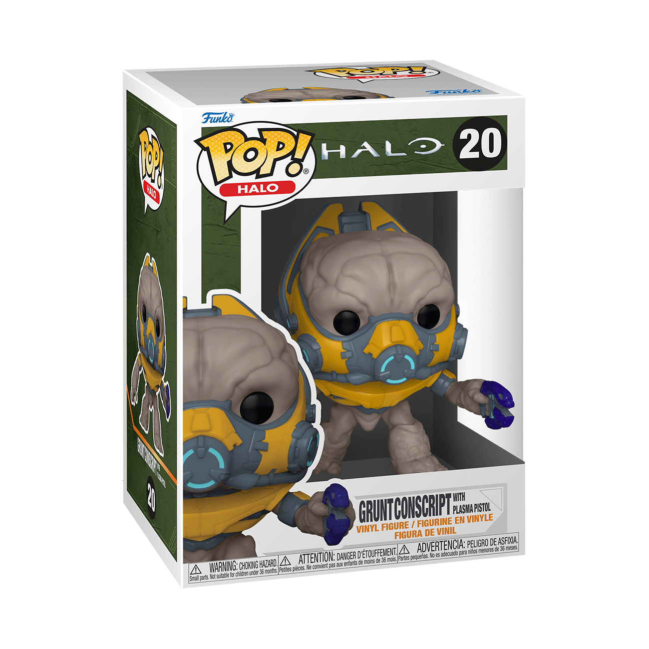 Funko Pop! Games: Halo Infinite - Grunt Conscript With Weapon -