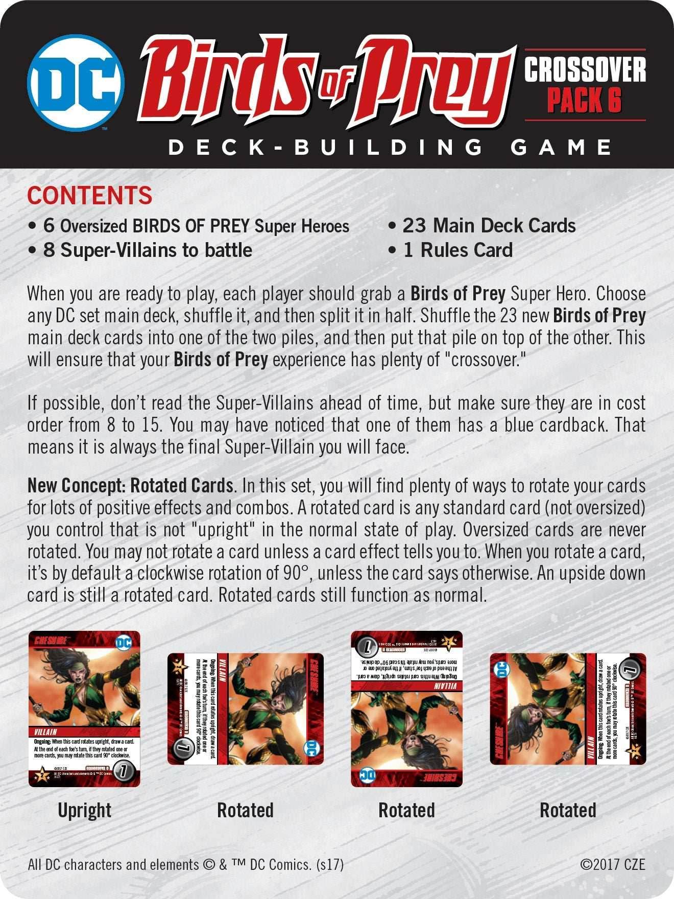 DC Deck-Building Game Crossover Pack 6: Birds of Prey -