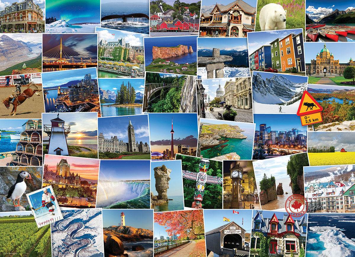 Puzzle: The Globetrotter Collection - Globetrotter Canada -