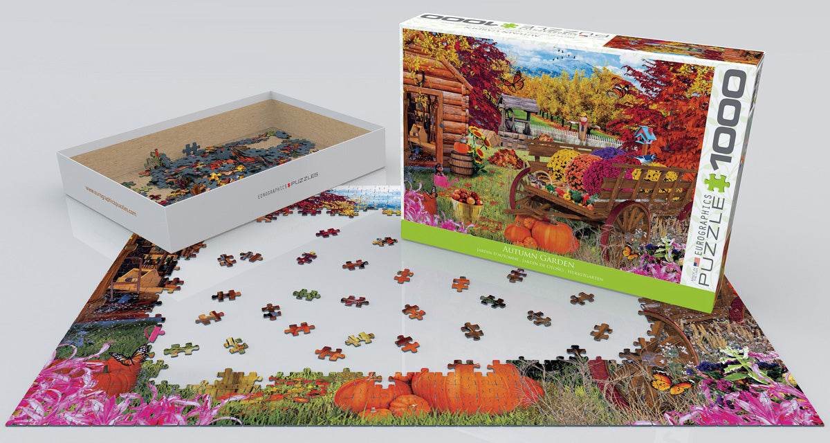 Puzzle: Garden - Autumn Garden by Paul Normand -