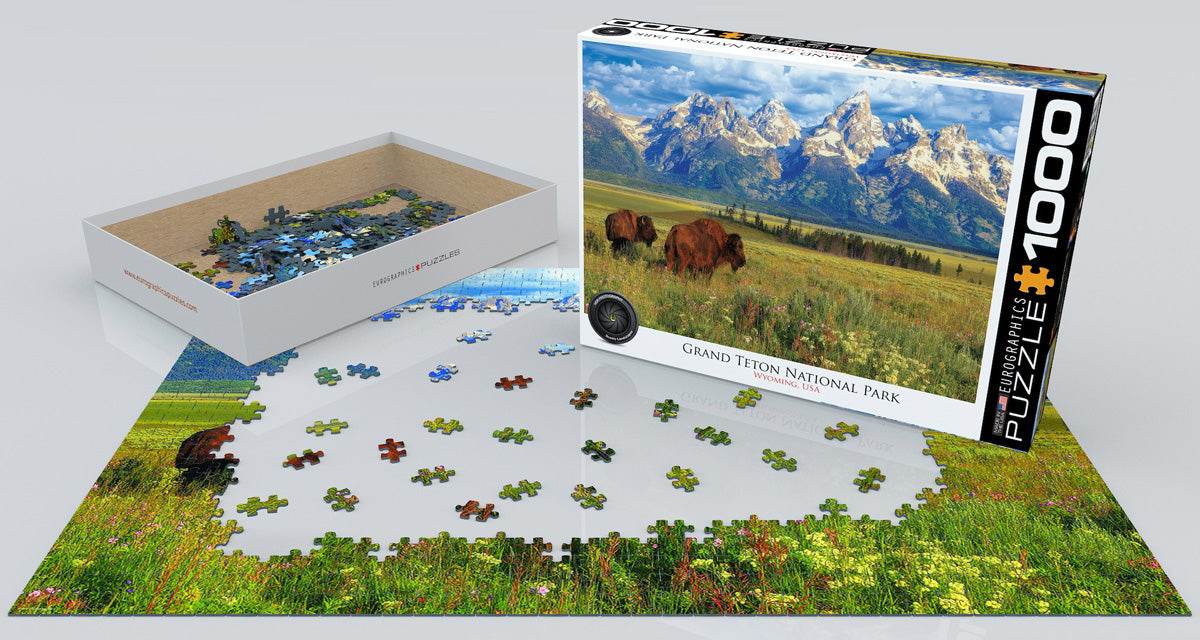 Puzzle: HDR Photography - Grand Teton National Park -