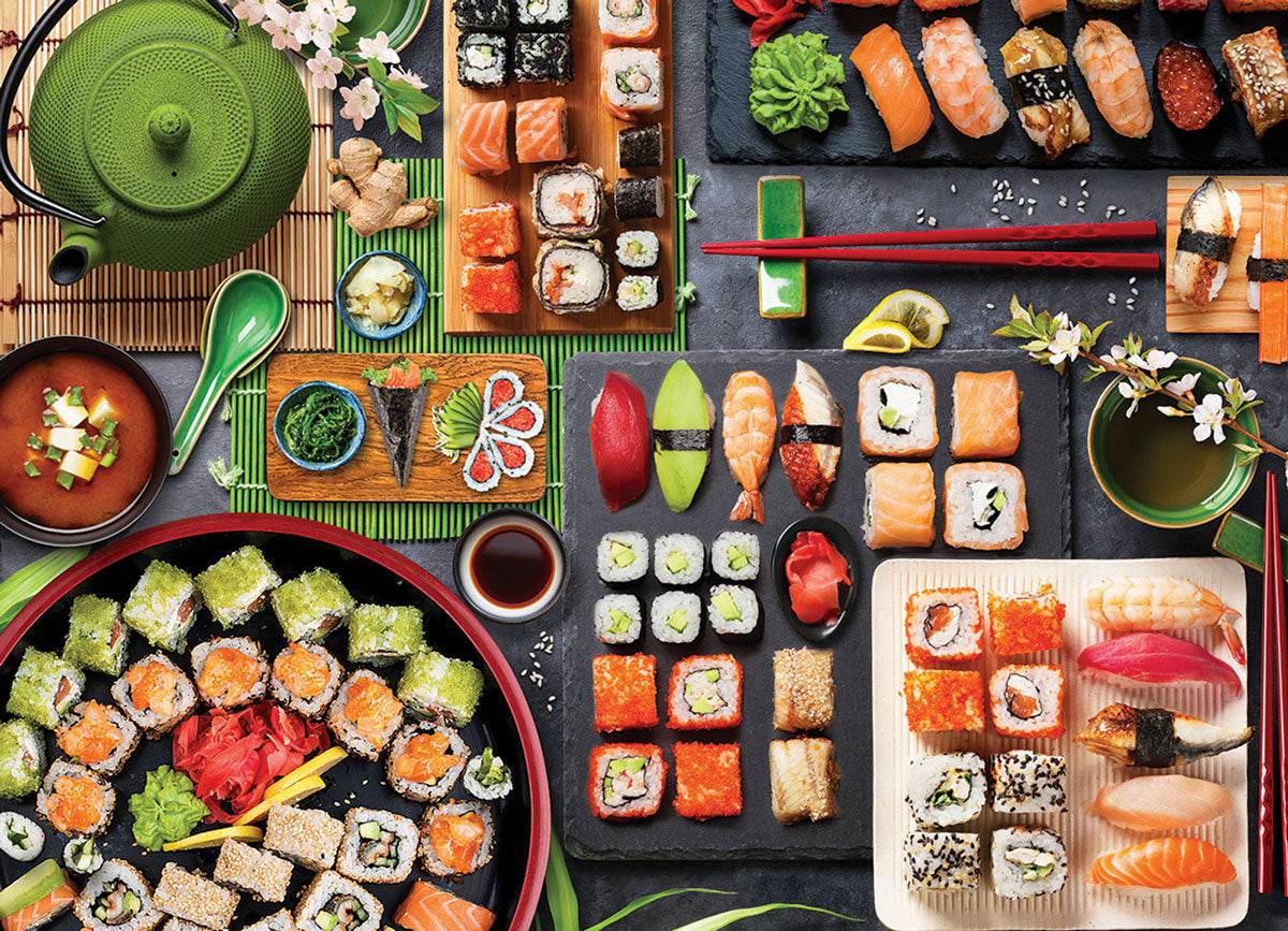 Puzzle: Flavors of the World - Sushi Table -