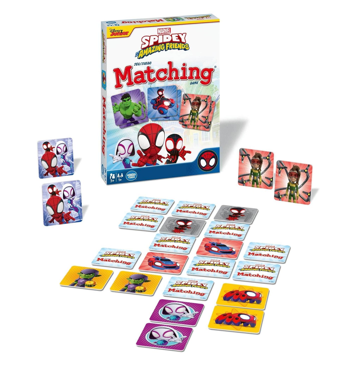 Marvel Spidey & His Amazing Friends Matching Game -