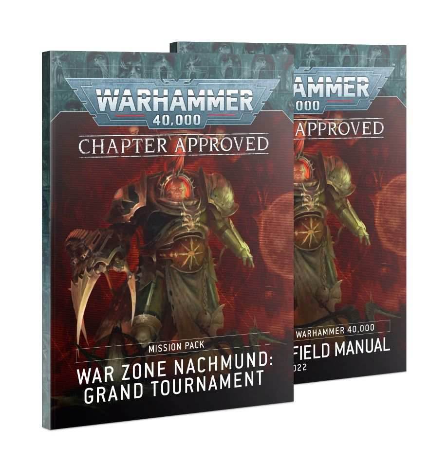 Warhammer 40K: Chapter Approved - War Zone Nachmund Grand Tournament Mission Pack and Munitorum Field Manual 2022 -