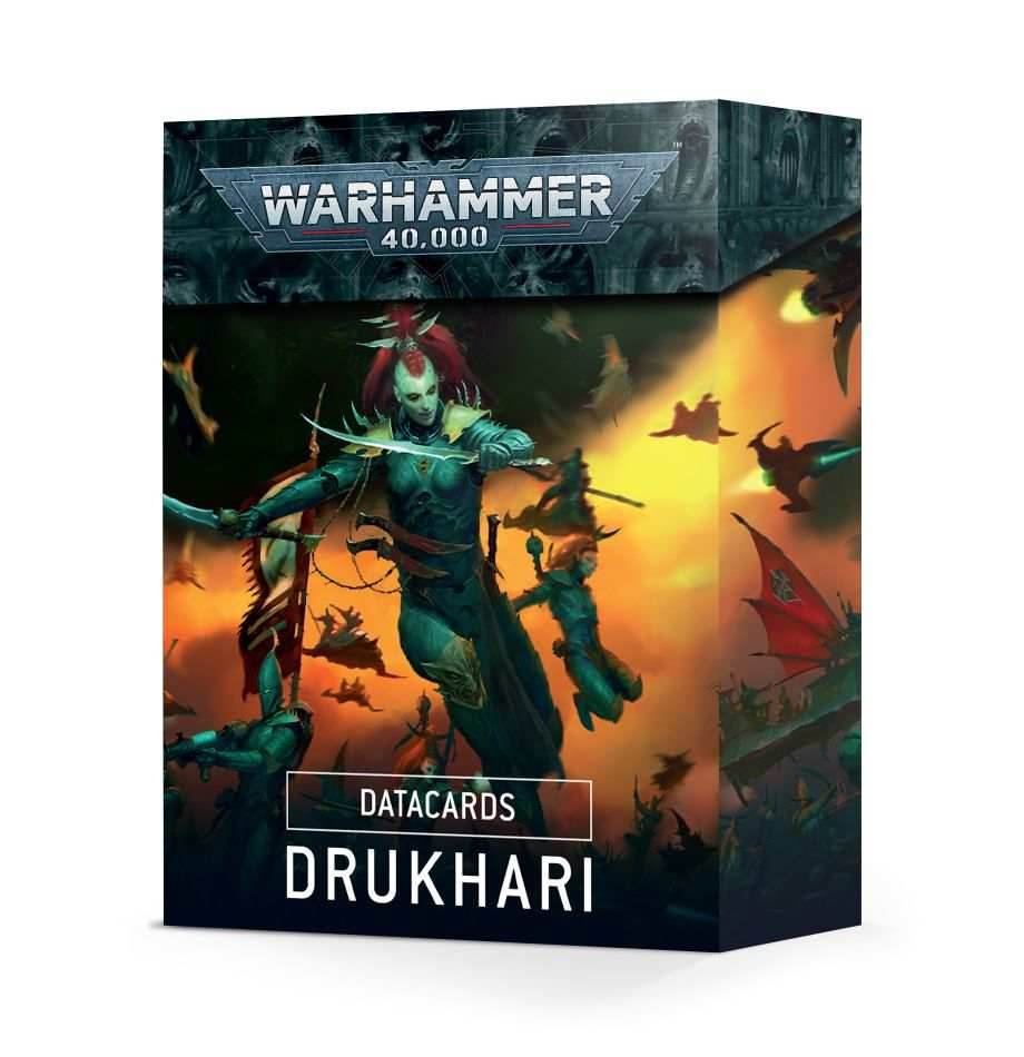 Warhammer 40K: Drukhari - Datacards -