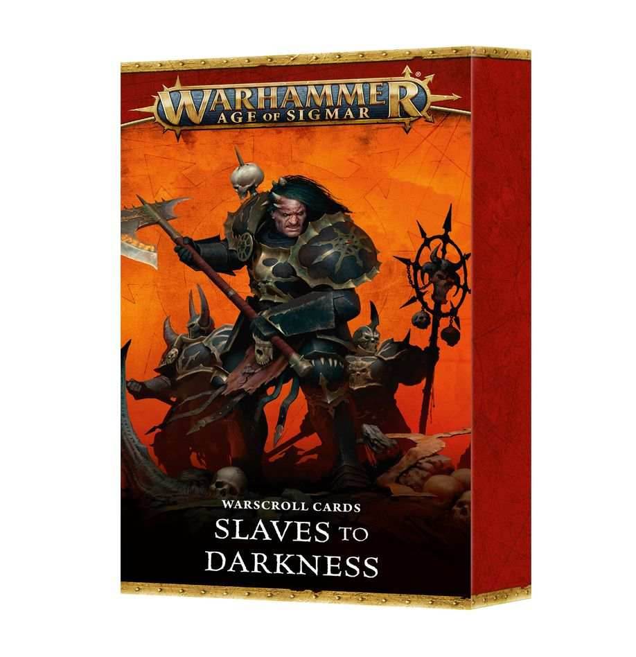 Warhammer: Slaves to Darkness – Warscroll Cards -