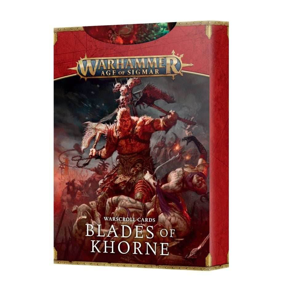 Warhammer: Blades of Khorne - Warscroll Cards (2023) -