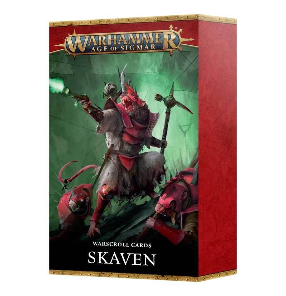 Warhammer: Skaven - Warscroll Cards -