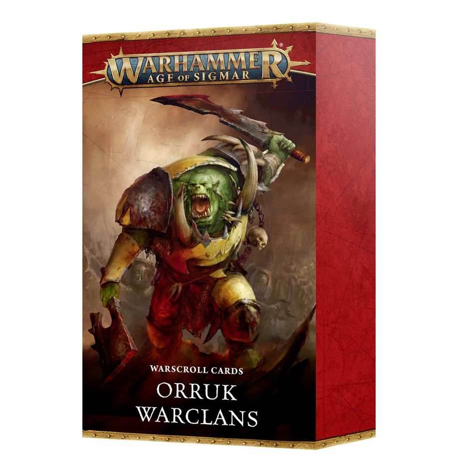 Warhammer: Orruk Warclans - Warscroll Cards -