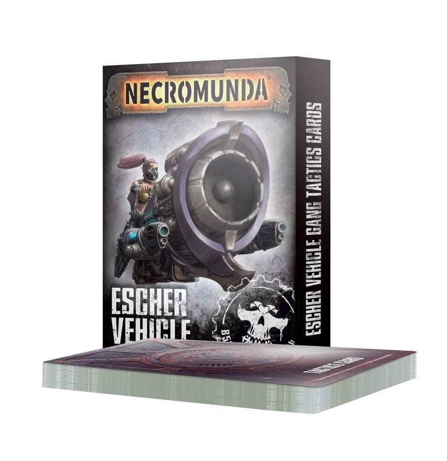 Necromunda: Escher Vehicle Gang Tactics Cards -
