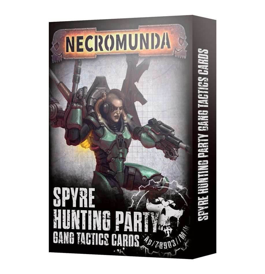 Necromunda: Spyre Hunting Party Gang Tactics Cards -