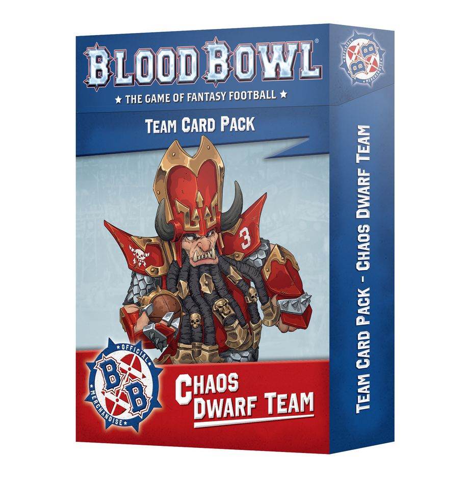 Blood Bowl: Chaos Dwarf Card Pack -